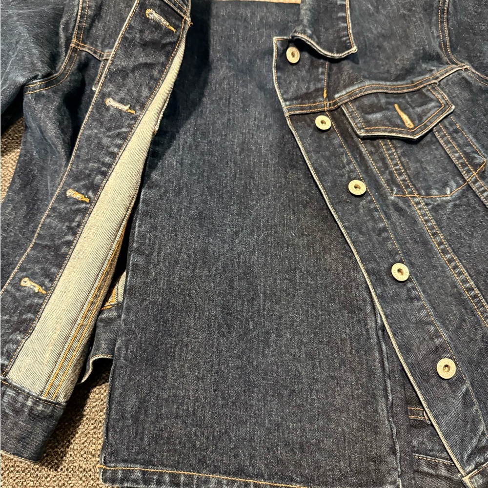 Classic Denim Straight Leg Jeans
